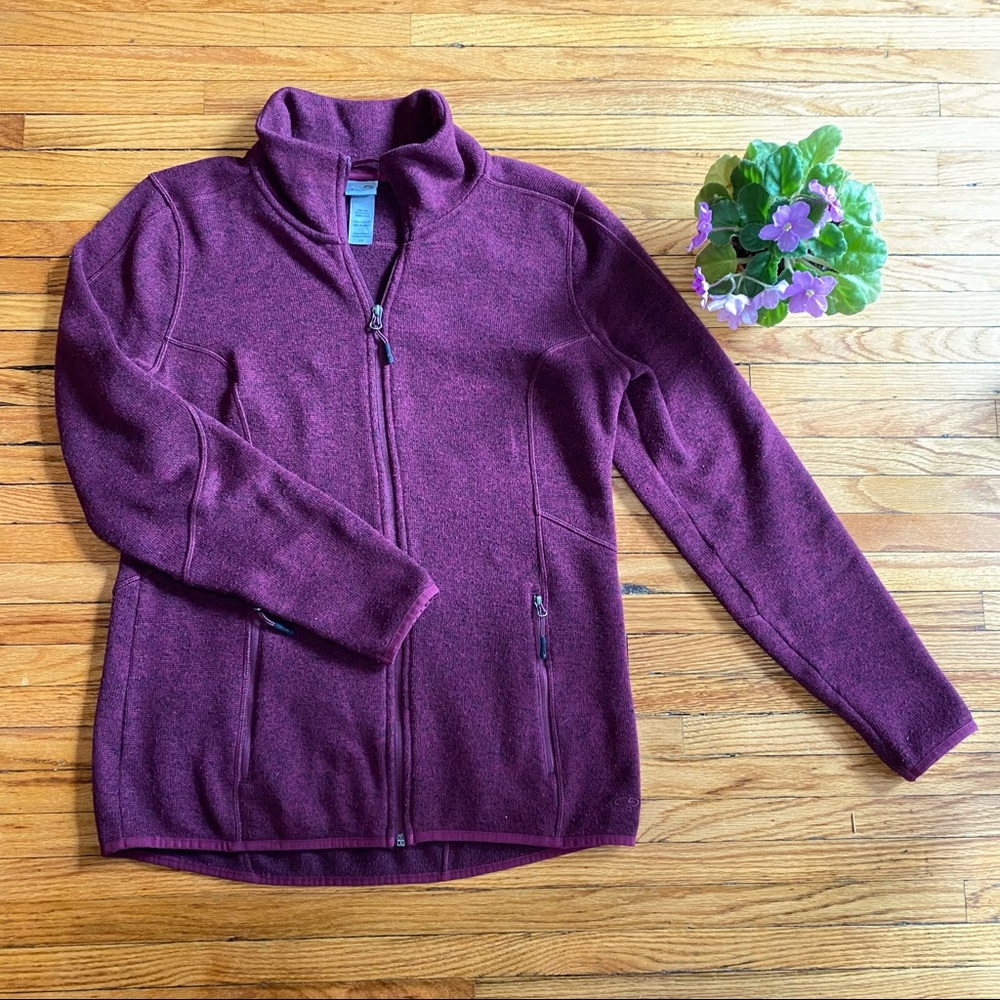 Champion C9 Zip Front Jacket, Berry Purple, Athleisure Athletic Sport